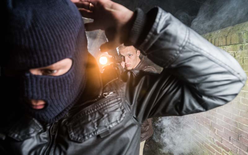 Man detained for alleged connection to robberies